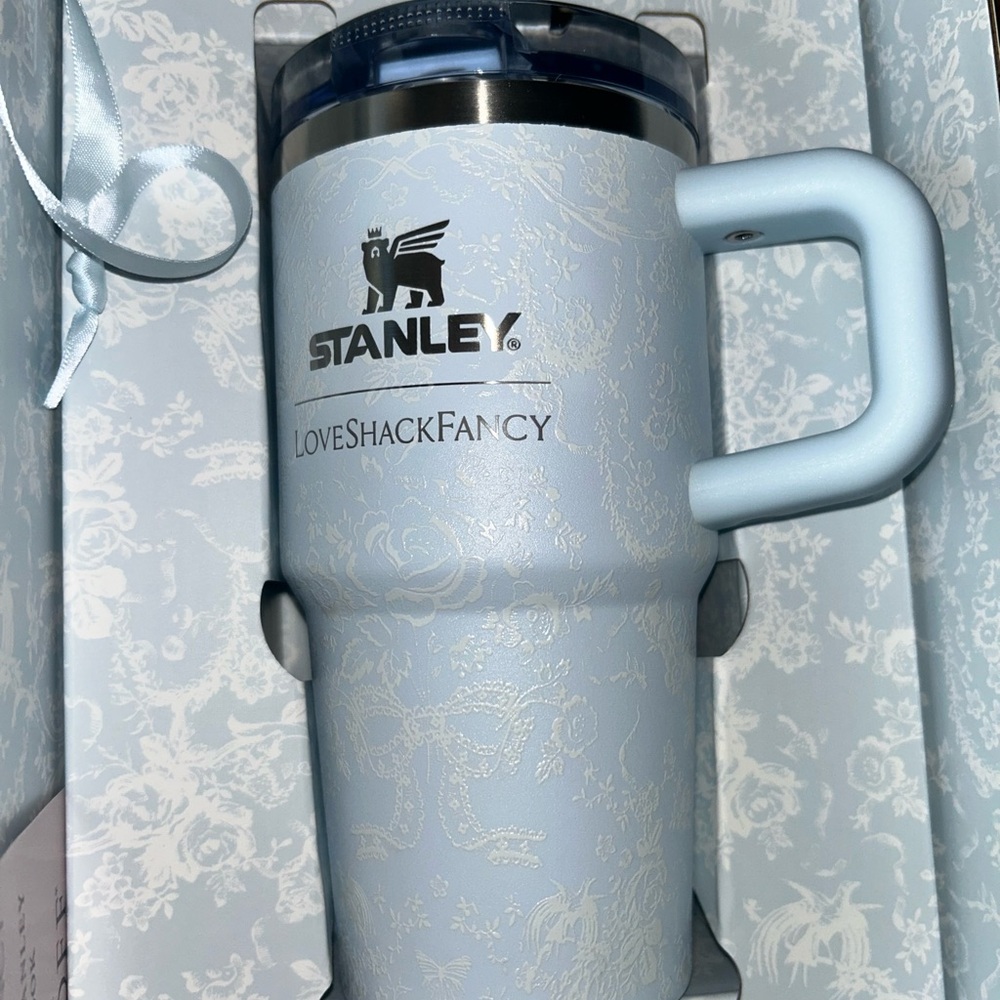Stanley x LoveShackFancy 20oz Toile Alpine Blue Tumbler